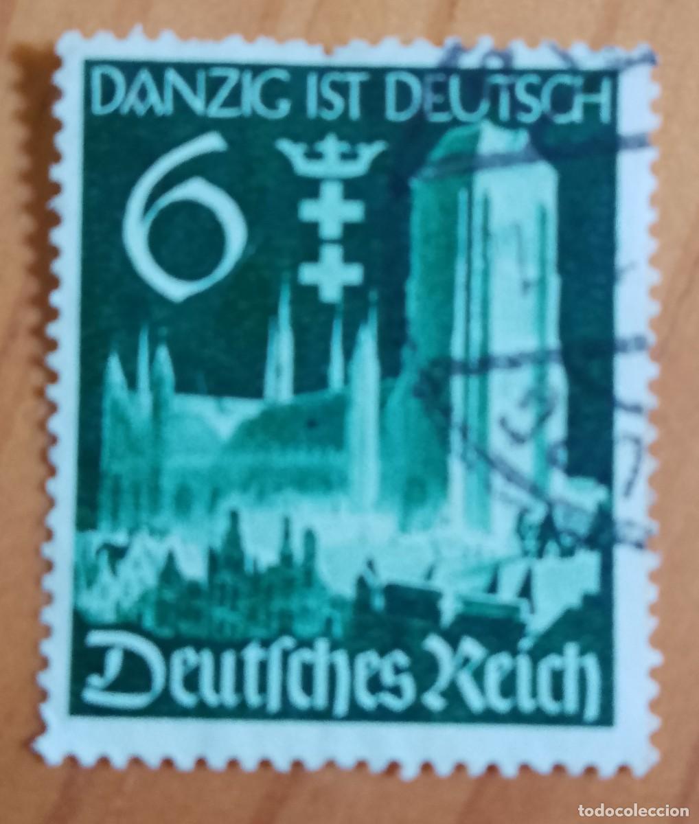 Sellos: V/F 6 - DEUTFCHES REICH - RETORNO DE DANZING - A&Ntilde;O 1939 - YV 625