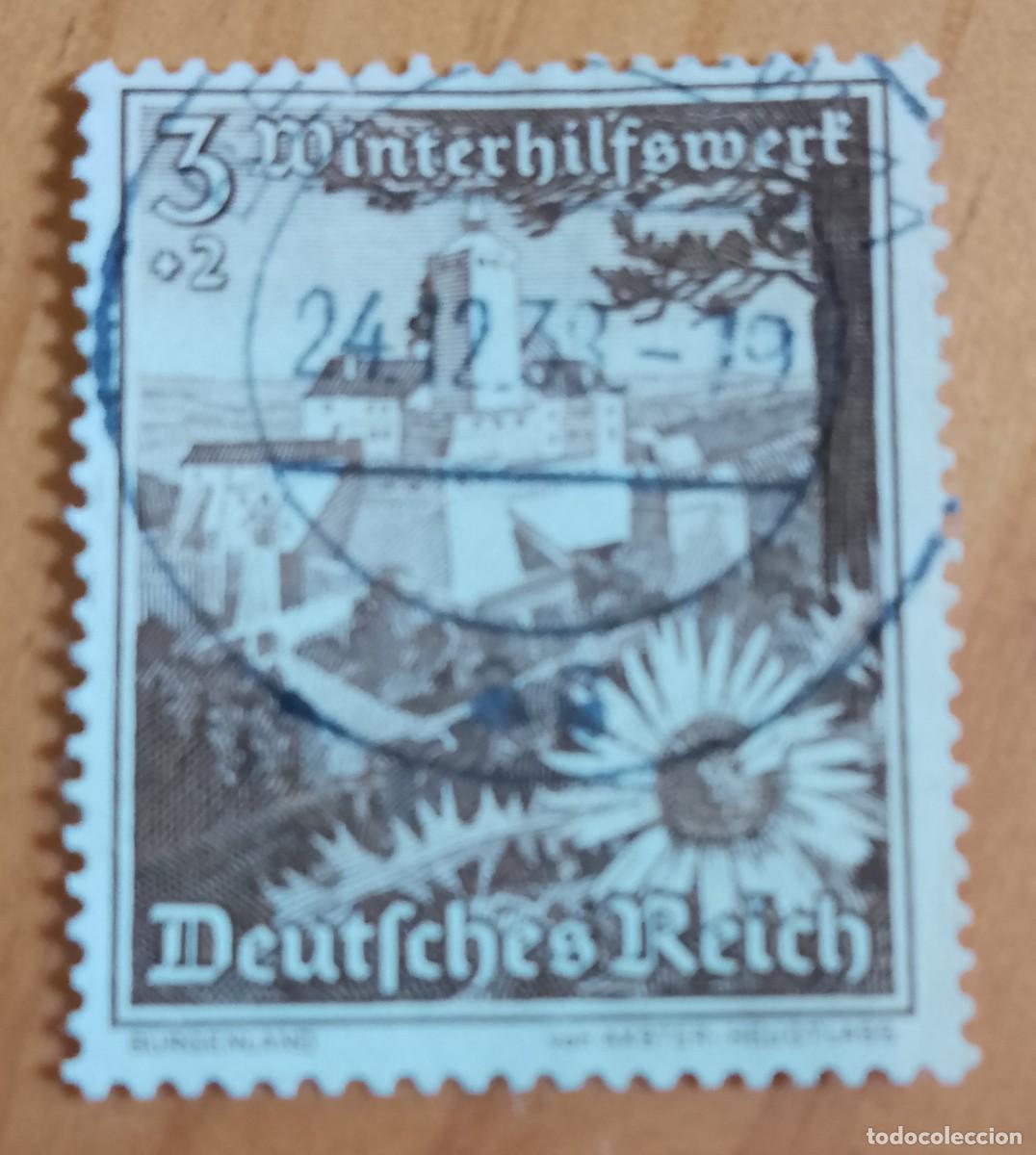 Sellos: V/F 3 + 2 - DEUTFCHES REICH - ASISTENCIA DE INVIERNO , A&Ntilde;O 1931 - MATASELLO INFORMATIVO: 24.12.38