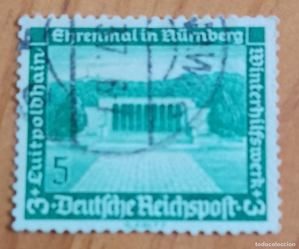 Sellos: V/F 5 - DEUTFCHE REICHSPOFT - MITPONDUAIN, PARQUE
