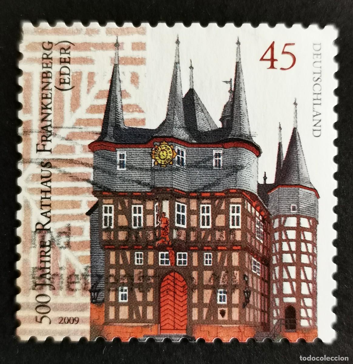 Sellos: Sello Alemania R.Federal 2009, Frankenberg (Eder) , 45 ct Michel: DE 2713