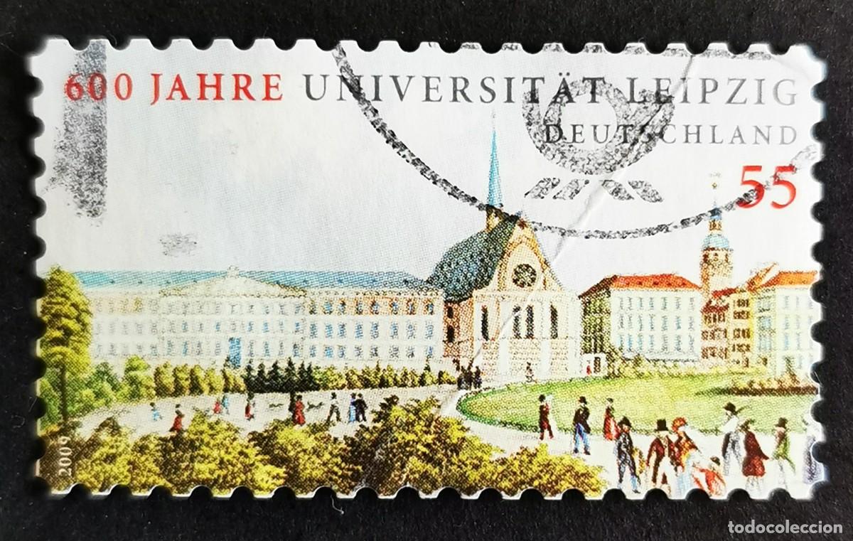 Sellos: Sello Alemania R.Federal 2009, 600&ordm; aniversario de la Universidad de Leipzig , 55ct Michel: DE 2747
