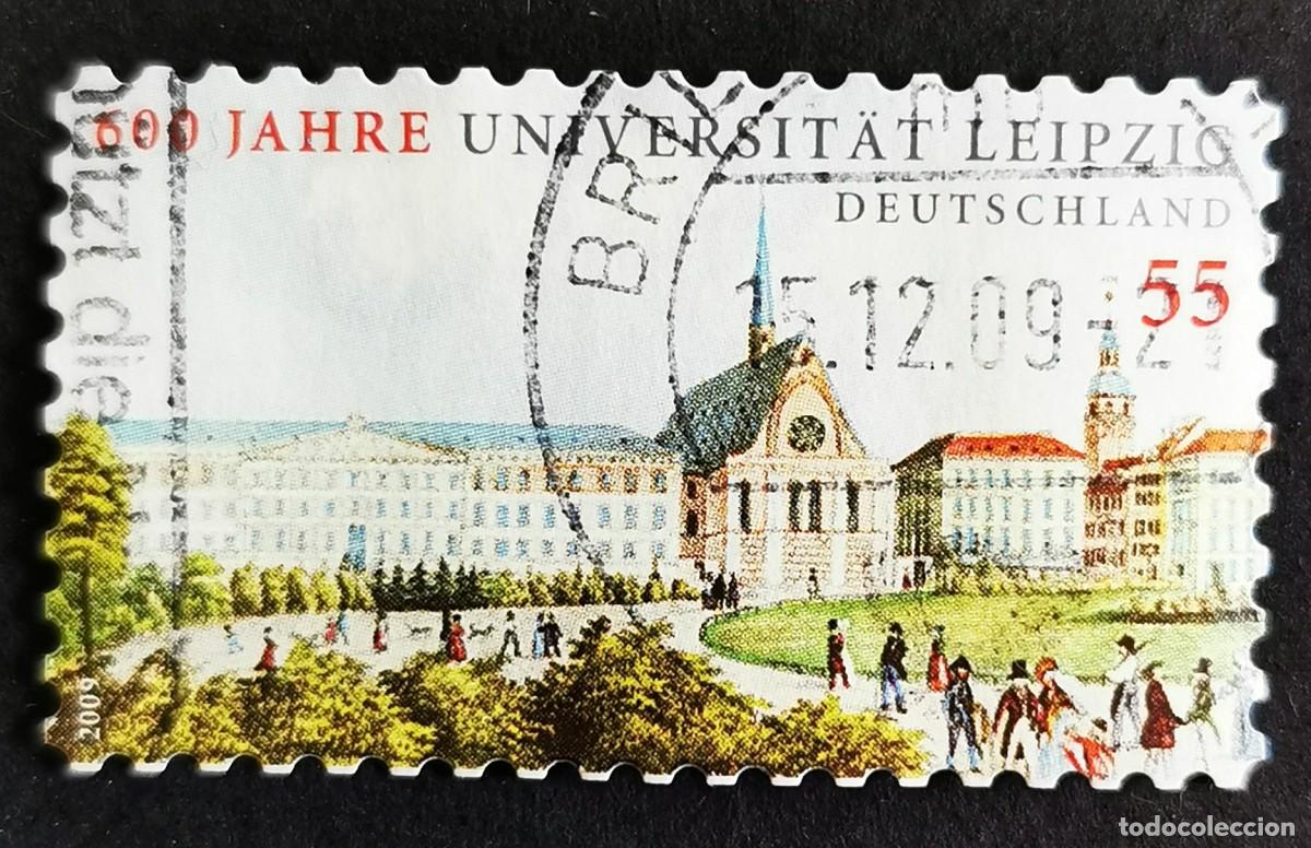 Sellos: Sello Alemania R.Federal 2009, 600&ordm; aniversario de la Universidad de Leipzig , 55ct Michel: DE 2747