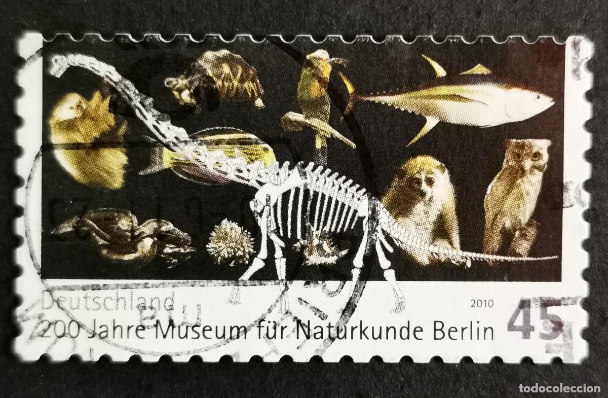 Sellos: Sello Alemania R.Federal 2010,Bicentenario Museo Historia Natural Berl&iacute;n, 45 ct Michel: DE 2775