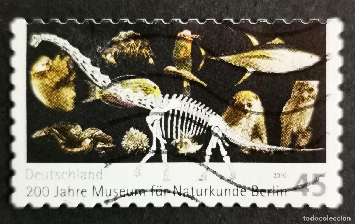 Sellos: Sello Alemania R.Federal 2010,Bicentenario Museo Historia Natural Berl&iacute;n, 45 ct Michel: DE 2775