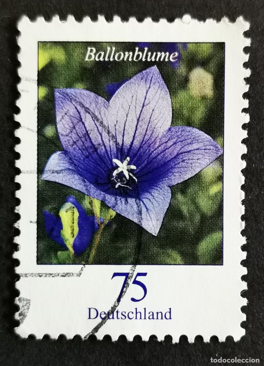 Sellos: Sello Alemania R.Federal 2011, Flores definitivas: Flor de globo, 75 ct Michel: DE 2283525