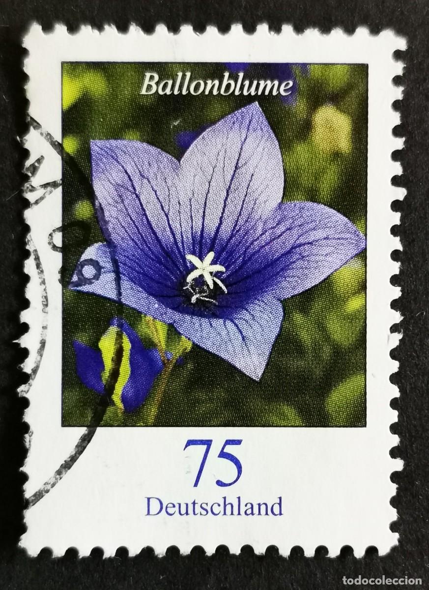 Sellos: Sello Alemania R.Federal 2011, Flores definitivas: Flor de globo, 75 ct Michel: DE 2283525