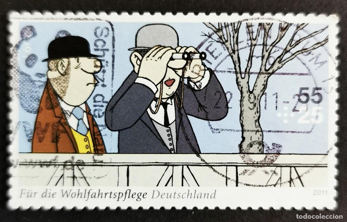 Sellos: Sello Alemania R.Federal 2011, Dos asistentes carreras , 55+25 ct Michel: DE 2837