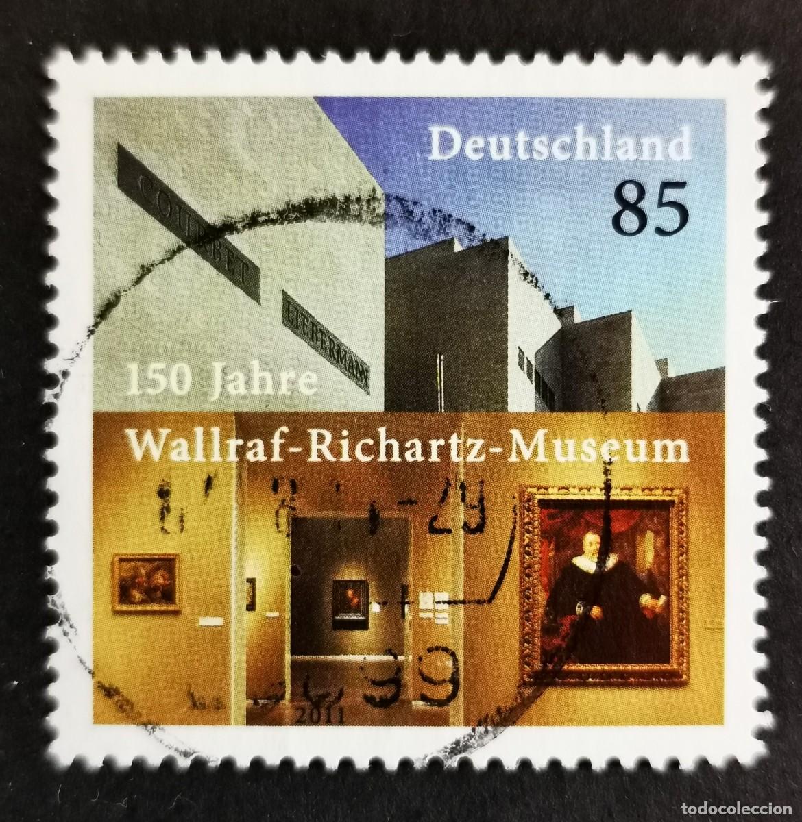 Sellos: Sello Alemania R.Federal 2011, 150 a&ntilde;os del Museo Wallraf-Richartz, Colonia, 85 ct Michel: DE 2866