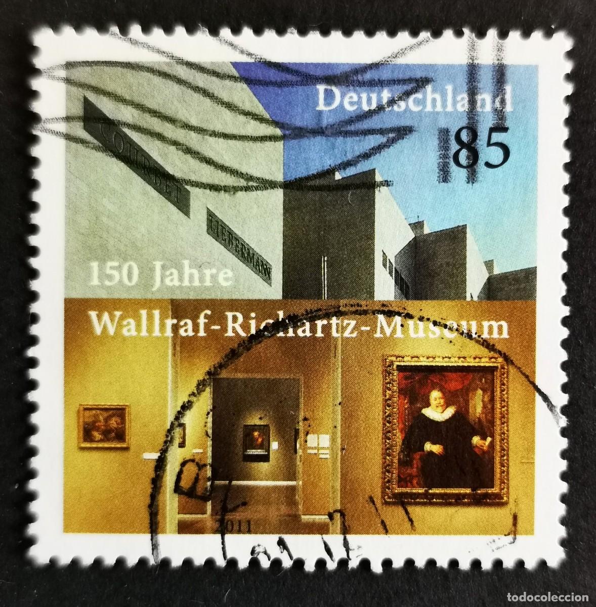 Sellos: Sello Alemania R.Federal 2011, 150 a&ntilde;os del Museo Wallraf-Richartz, Colonia, 85 ct Michel: DE 2866