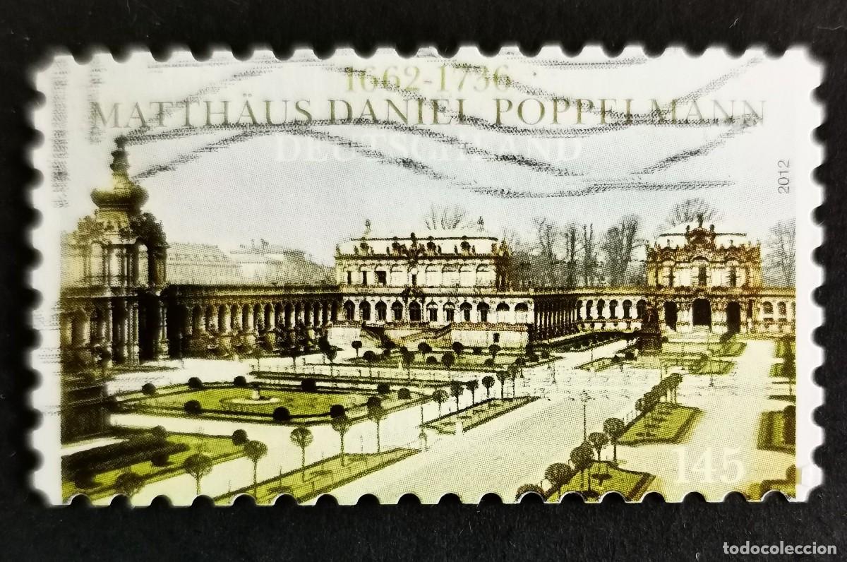 Sellos: Sello Alemania R.Federal 2012, 350 aniversario del nacimiento de Matth&auml;us , 45 ct Michel: DE 2905