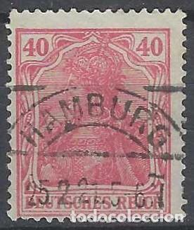 Sellos: ALEMANIA 1920 - GERMAN&Iacute;A, ROSA - USADO