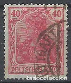 Sellos: ALEMANIA 1920 - GERMAN&Iacute;A, ROSA - USADO
