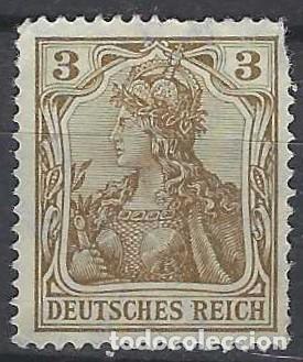 Sellos: ALEMANIA 1916-18 - GERMAN&Iacute;A, 3 MRR&Oacute;N - MSG