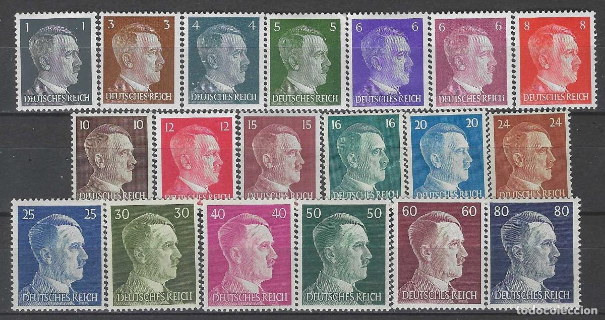 Sellos: ALEMANIA 1941-45 - S.B&Aacute;SICA, A. HITLER,S.COMPLETA - MNH**