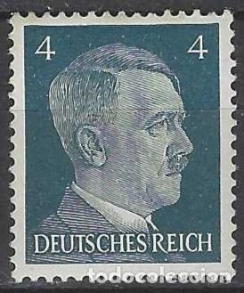 Timbres: ALEMANIA 1941-45 - S.B&Aacute;SICA, A. HITLER, GRIS AZULADO - MH*