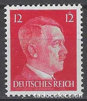 Sellos: ALEMANIA 1941-45 - S.B&Aacute;SICA, A. HITLER, ROJO CARM&Iacute;N - MNH**