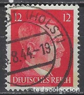 Sellos: ALEMANIA 1941-45 - S.B&Aacute;SICA, A. HITLER, ROJO CARM&Iacute;N - USADO