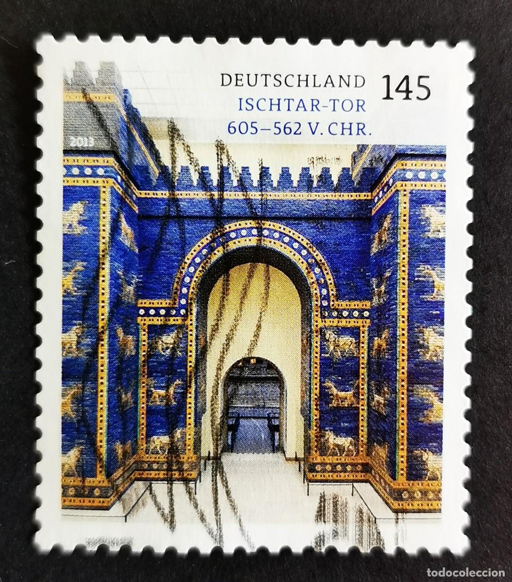 Sellos: Sello Alemania R.Federal 2013, Puerta de Ischtar, 145 ct Michel: DE 2976