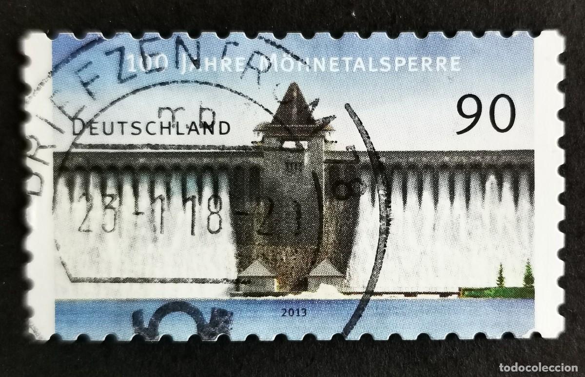 Sellos: Sello Alemania R.Federal 2013, Centenario del embalse de M&ouml;hne, 90 ct Michel: DE 3000