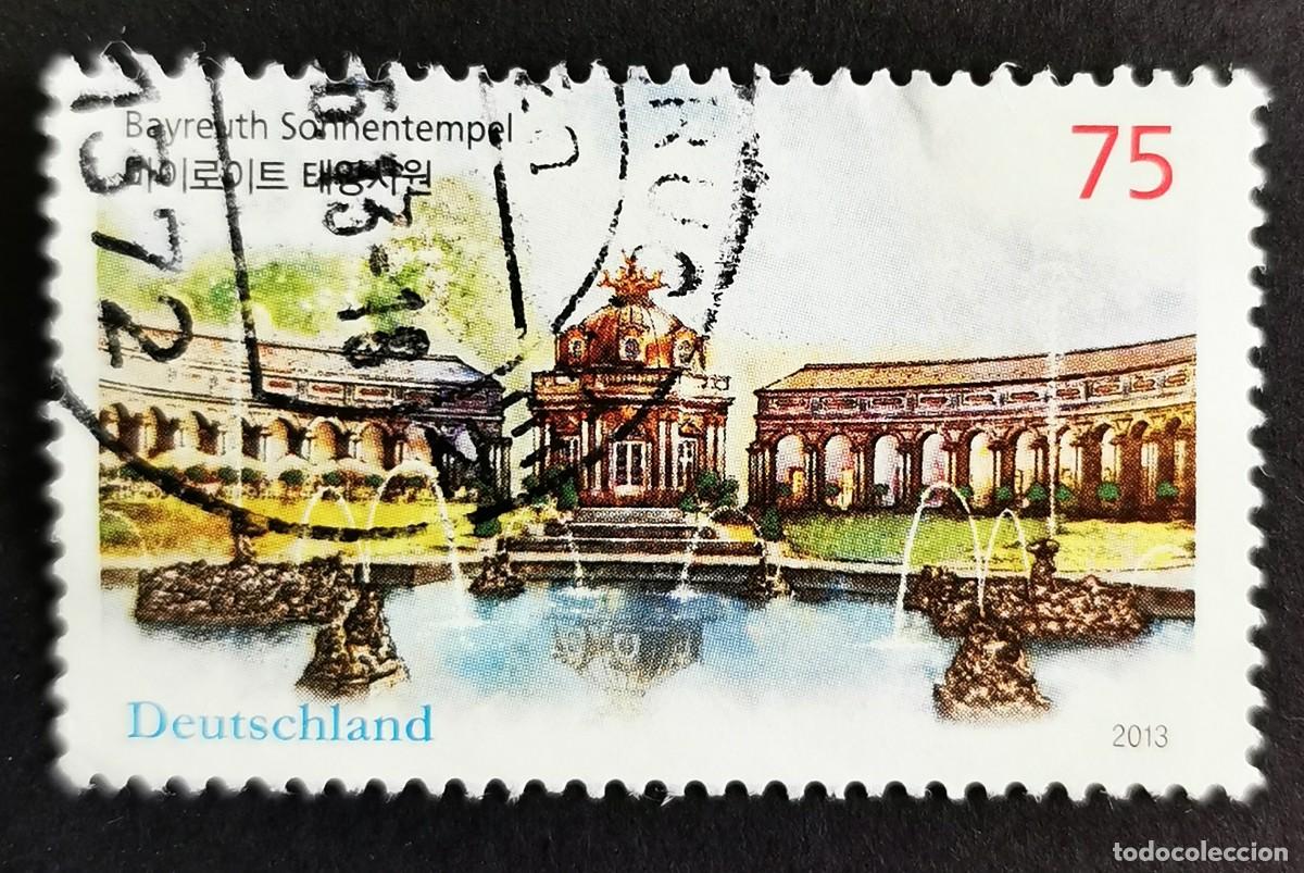 Sellos: Sello Alemania R.Federal 2013, Templo del Sol de Bayreuth, 75 ct Michel: DE 3013