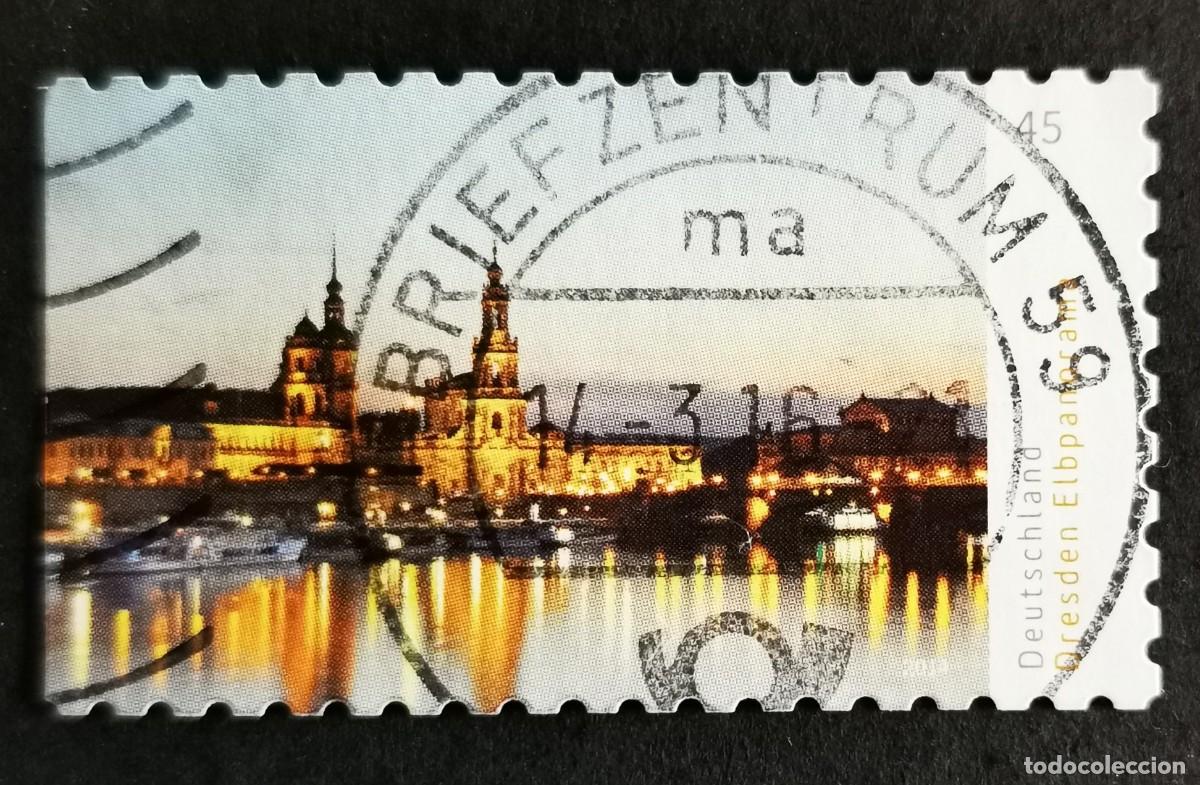 Sellos: Sello Alemania R.Federal 2014, Panorama del Elba de Dresde, 45 ct Michel: DE 3069