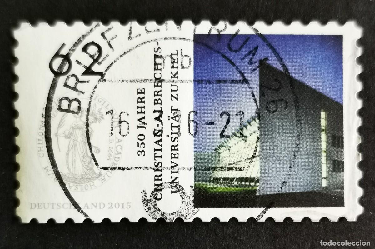 Sellos: Sello Alemania R.Federal 2015, 350 a&ntilde;os de la Universidad Christian-Albrechts, 62 ct Michel: DE 3155