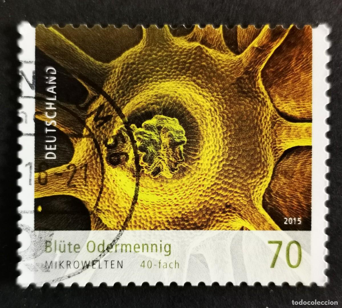 Sellos: Sello Alemania R.Federal 2015, Microorganismo, 70 ct Michel: DE 3193