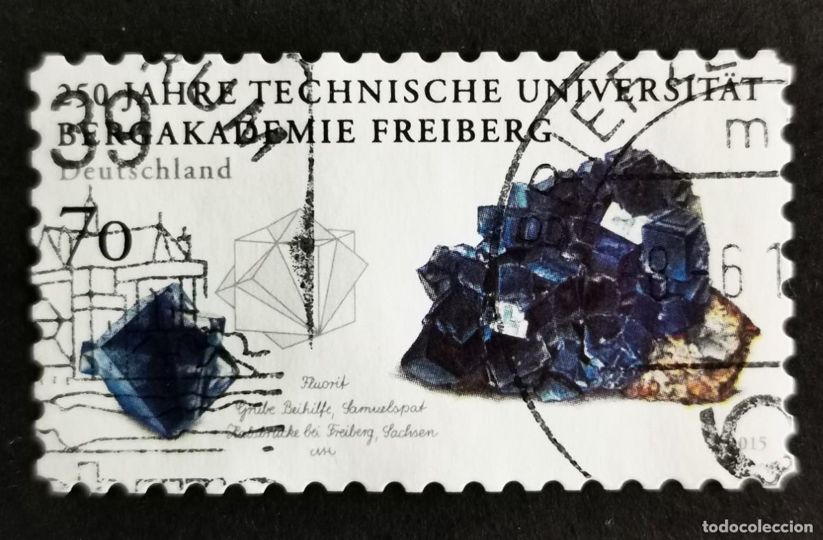 Sellos: Sello Alemania R.Federal 2015, Fluorita, 70 ct Michel: DE 3194