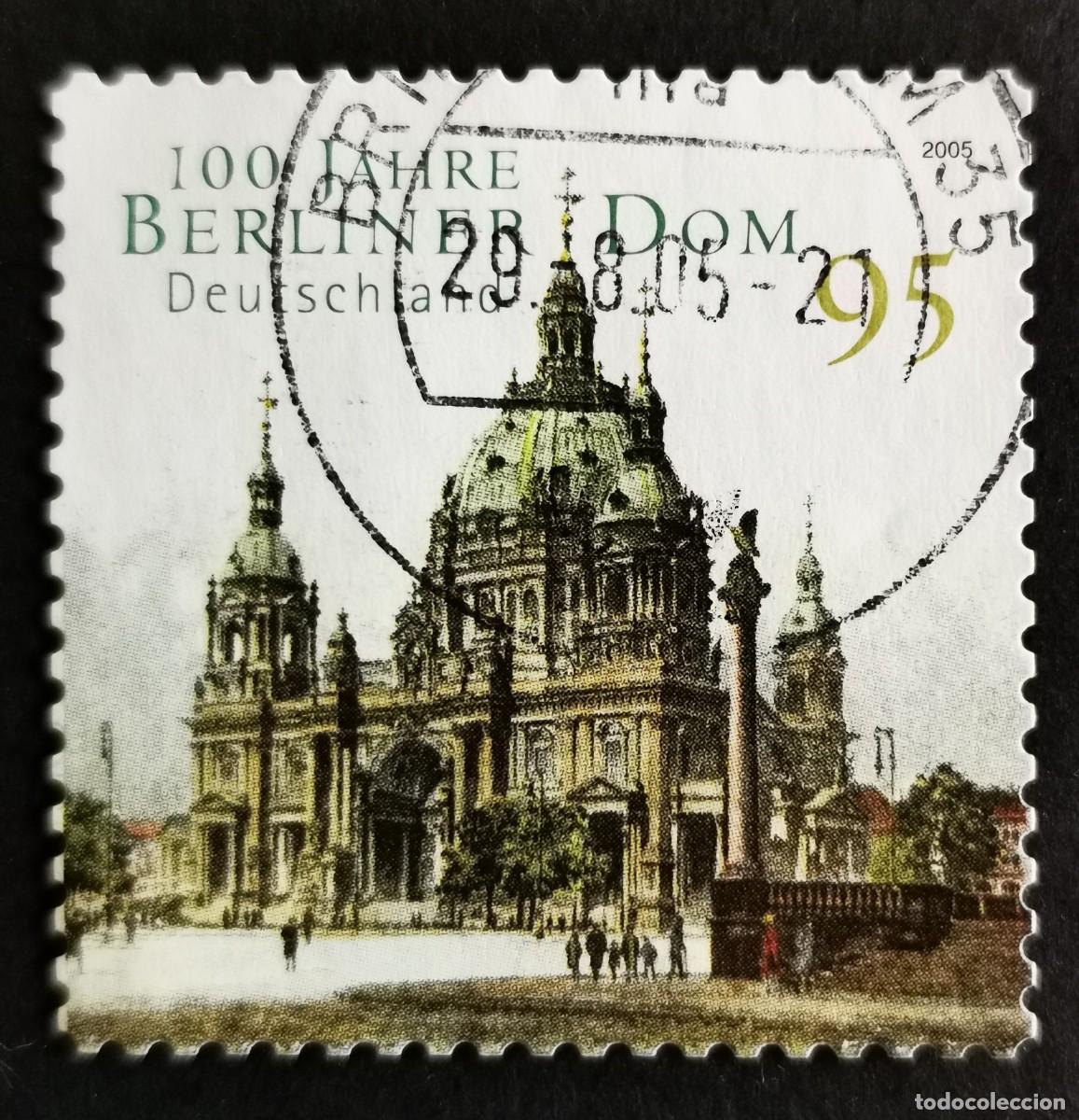 Sellos: Sello Alemania R.Federal 2005, Catedral Berl&iacute;n (construida 1884 y 1905), 95 ct Michel: DE 2445