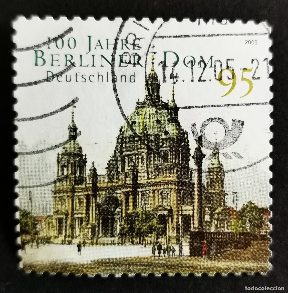 Sellos: Sello Alemania R.Federal 2005, Catedral Berl&iacute;n (construida 1884 y 1905), 95 ct Michel: DE 2445