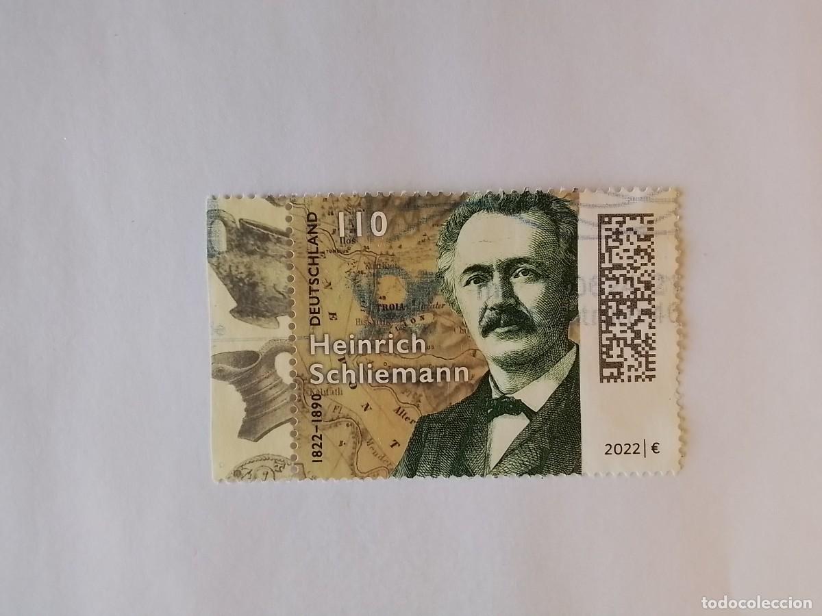 Sellos: A&Ntilde;O 2022 ALEMANIA FEDERAL SELLO USADO