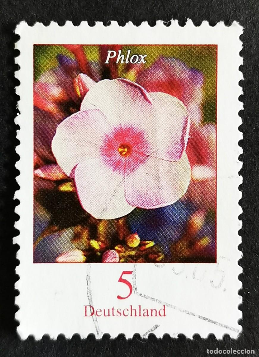 Sellos: Sello Alemania R.Federal 2017, Flores definitivas: Flox, 8 ct Michel: DE 3296