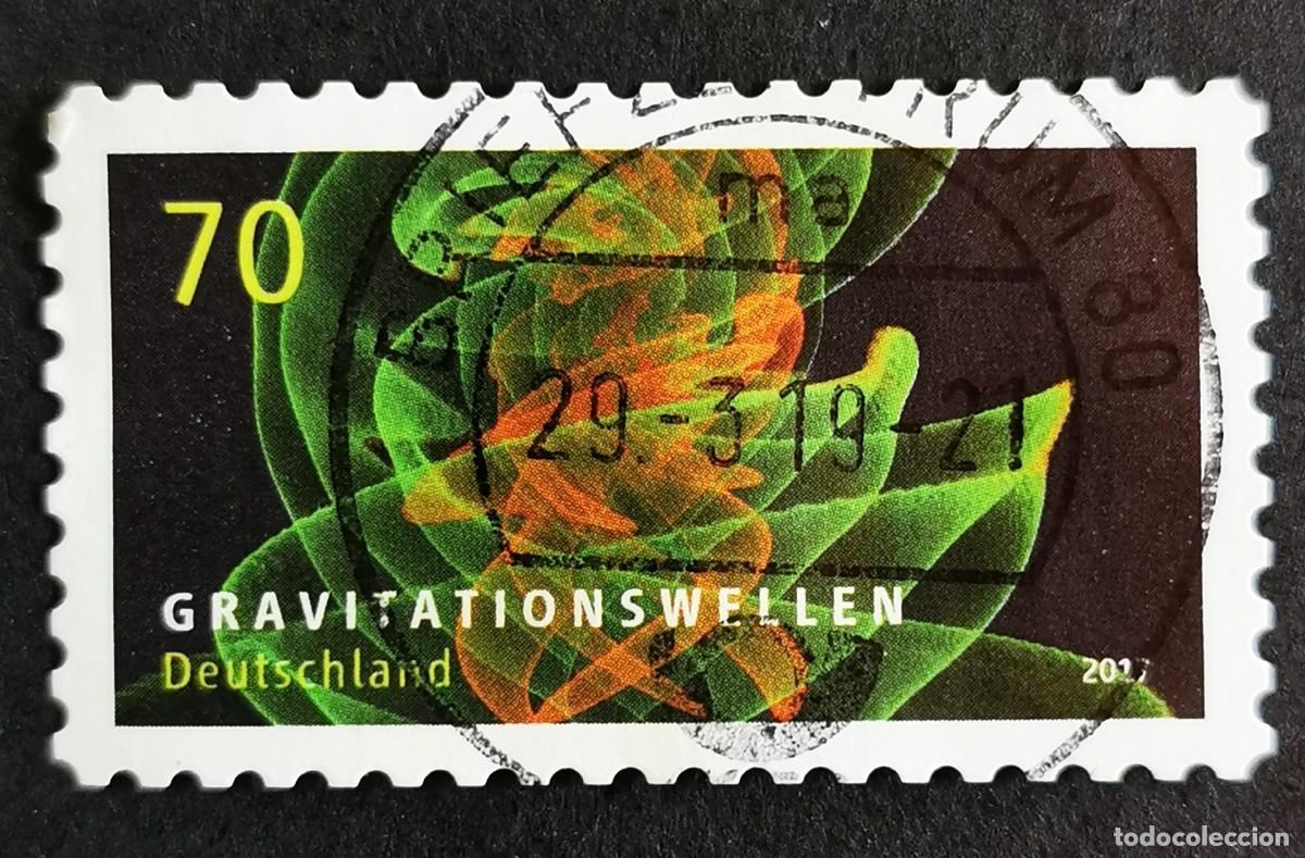 Sellos: Sello Alemania R.Federal 2017, Ondas gravitacionales, 70 ct Michel: DE 3348