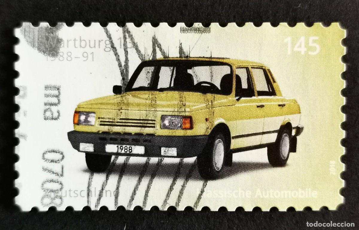 Sellos: Sello Alemania R.Federal 2018, Wartburg 1.3 (1988), 145 ct Michel: DE 3368