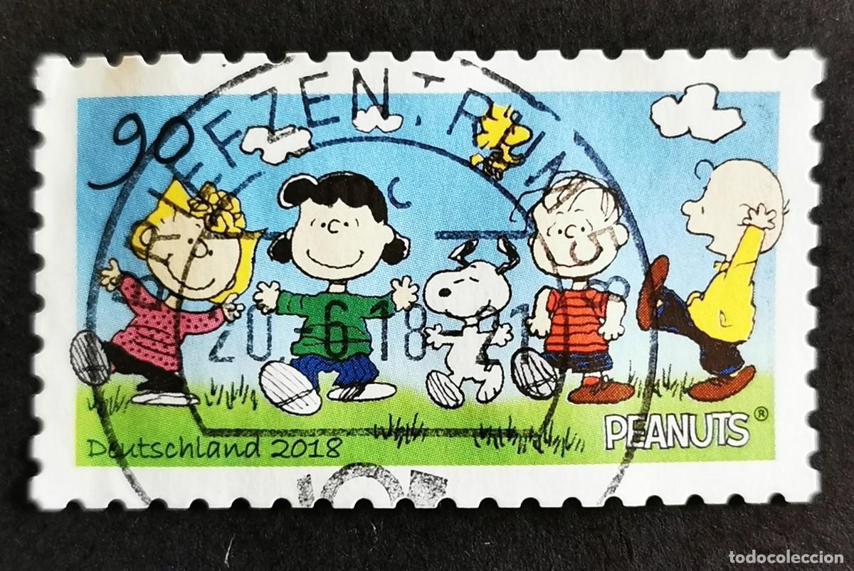 Sellos: Sello Alemania R.Federal 2018, La pandilla de Peanuts, 90 ct Michel: DE 3370
