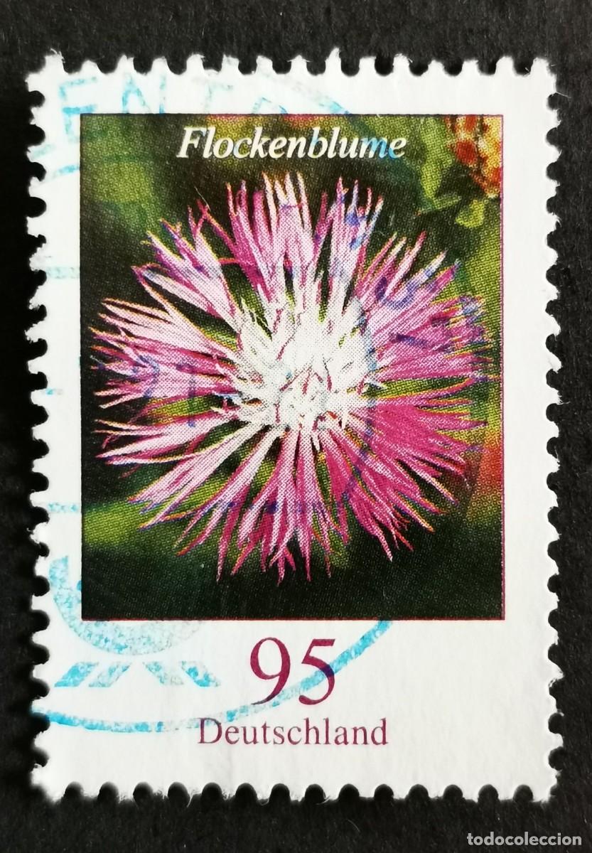 Sellos: Sello Alemania R.Federal 2019, Flores definitivas: Cardo estrellado, 95 ct Michel: DE 3470