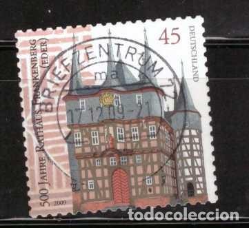 Sellos: SELLO ADHESIVO USADO DE ALEMANIA 2009 YVERT 2540 Art 4