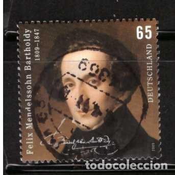 Sellos: SELLO USADO DE ALEMANIA 2009 YVERT 2545 Art 4