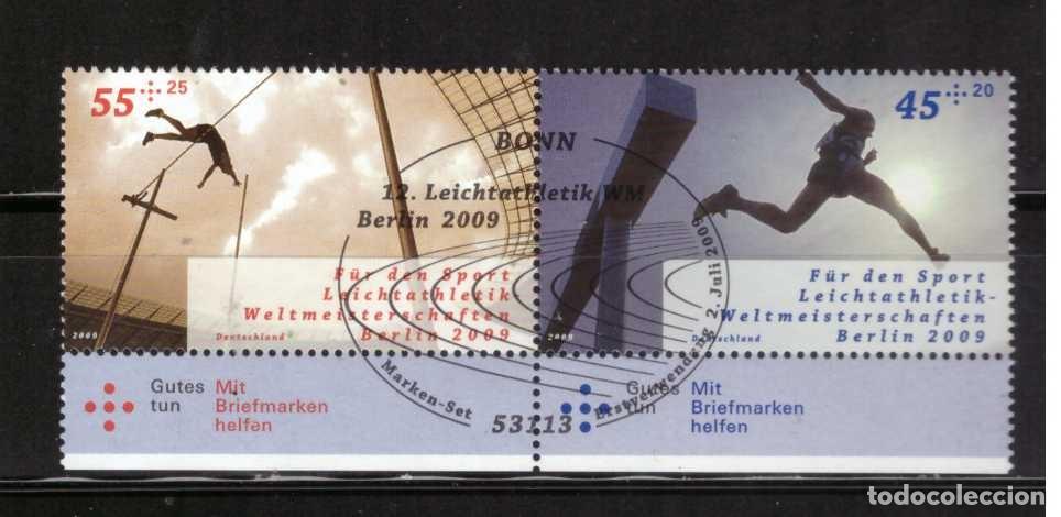 Sellos: SELLO USADO DE ALEMANIA 2009 YVERT 2552 Y 2554 Art 1