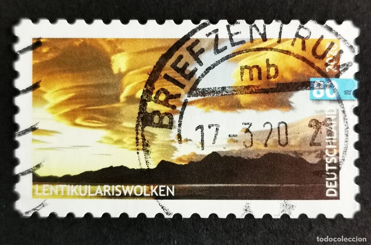 Sellos: Sello Alemania R.Federal 2020, Nubes lenticulares, 80 ct Michel: DE 3528