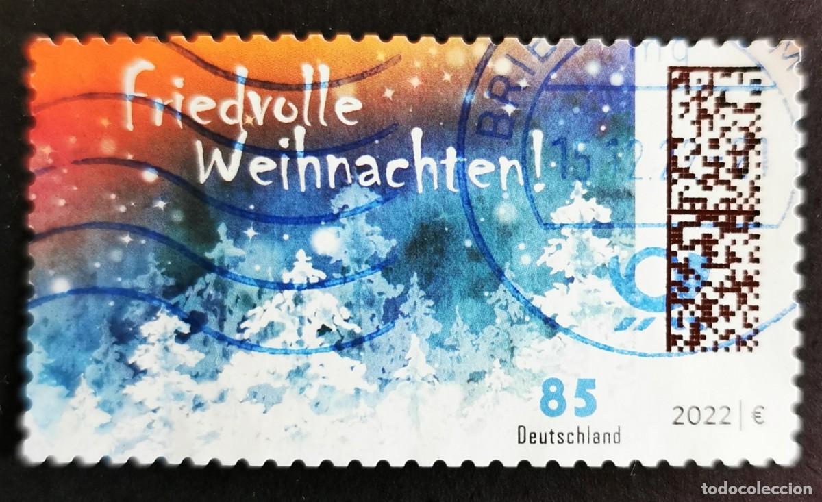 Sellos: Sello Alemania R.Federal 2022, Navidad 2022: Bosque Invernal, 85 ct Michel: DE 3728