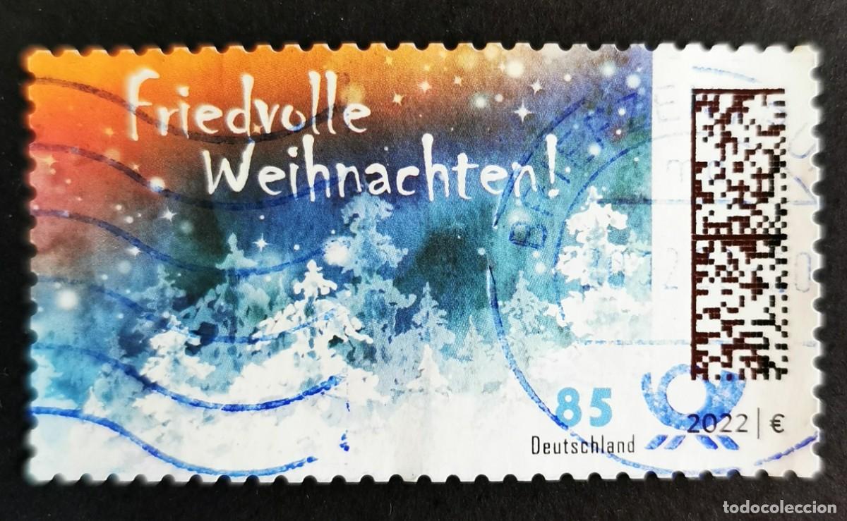 Sellos: Sello Alemania R.Federal 2022, Navidad 2022: Bosque Invernal, 85 ct Michel: DE 3728