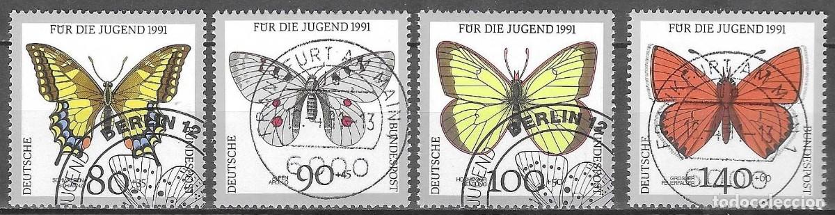 Sellos: SELLOS USADOS DE ALEMANIA 1991, YT 1348/ 51