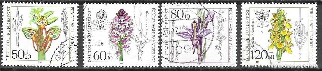 Selos: SELLOS USADOS DE ALEMANIA 1984, YT 1058/ 61