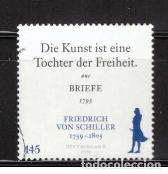 Sellos: SELLO USADO DE ALEMANIA 2009 YVERT 2589 Art 5