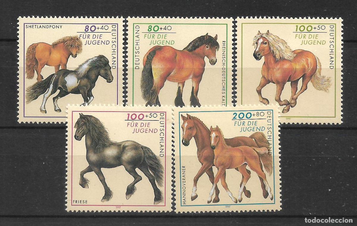 Sellos: alemania 1997 michel 1920/1924 ** mnh - 1/15