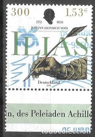 Sellos: SELLO USADO DE ALEMANIA 2001, YT 2002