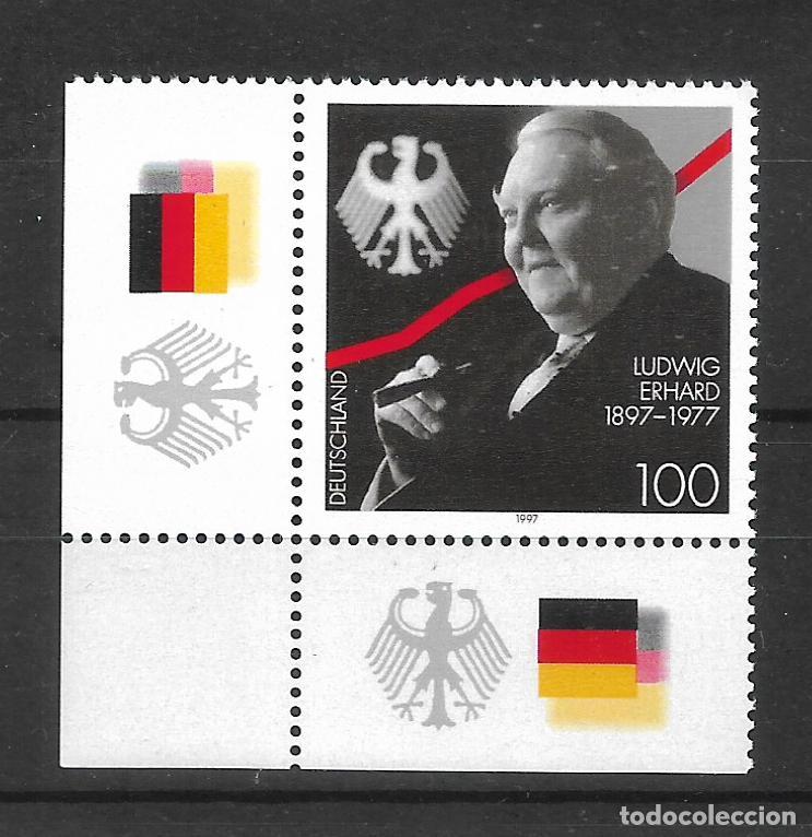 Sellos: alemania 1997 michel 1904 ** mnh esquina de hoja - 1/17