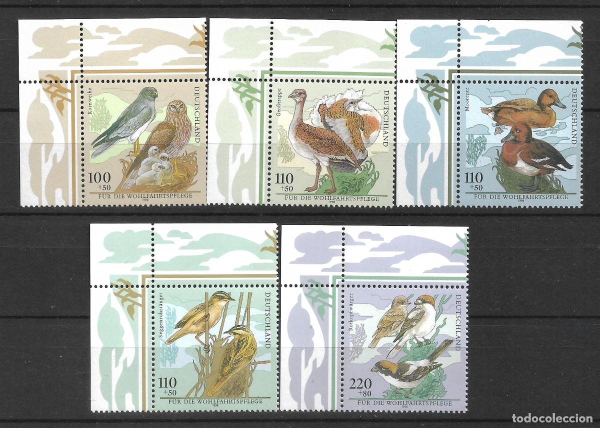 Sellos: alemania 1998 michel 2015/2019 ** mnh esquina de hoja - 1/19
