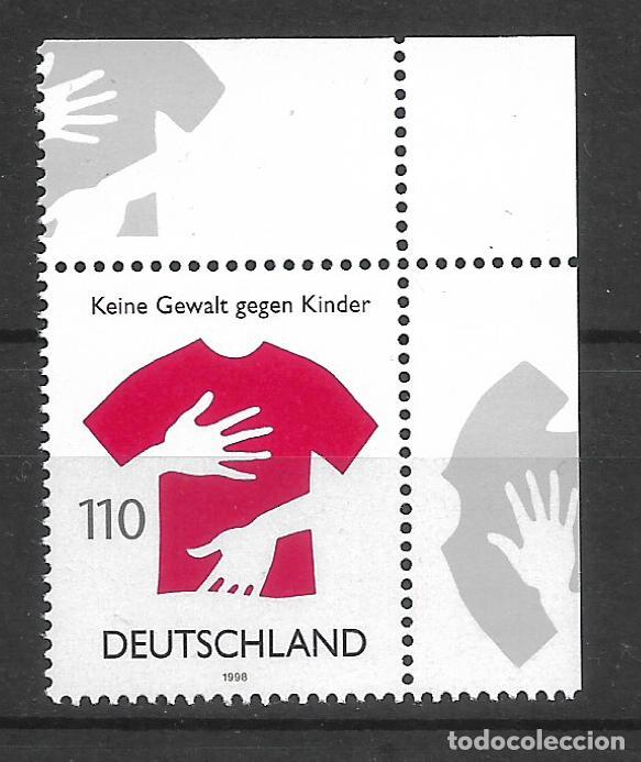 Sellos: alemania 1998 michel 2013 ** mnh esquina de hoja - 1/19
